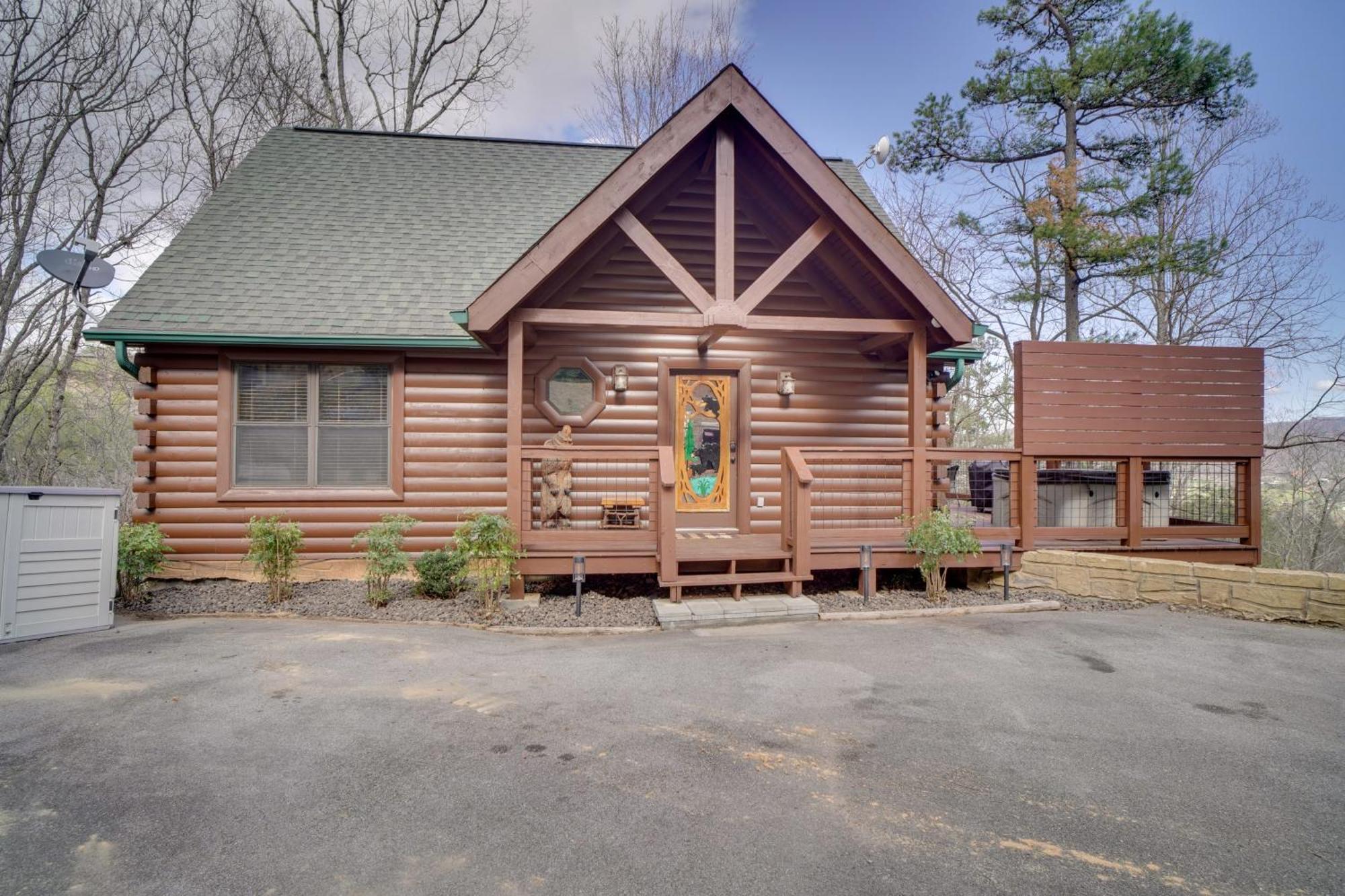Hatcher Mtn Retreat Sevierville Cabin With Hot Tub! Esterno foto