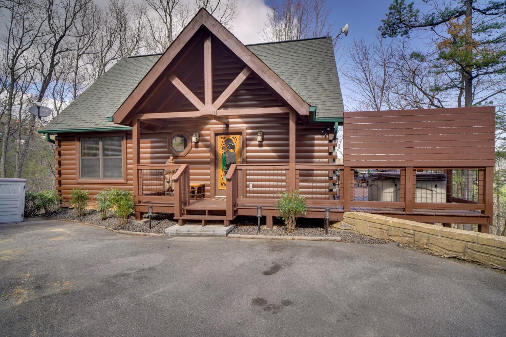 Hatcher Mtn Retreat Sevierville Cabin With Hot Tub! Esterno foto